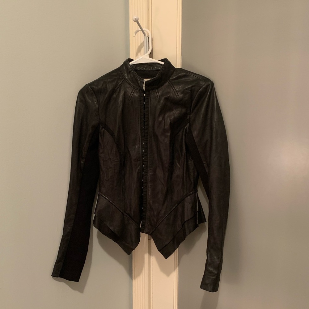 Hinge Leather Jacket